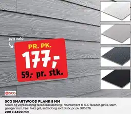 jem & fix SCG SMARTWOOD PLANK 8 MM tilbud