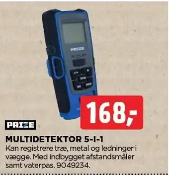 jem & fix MULTIDETEKTOR 5-I-1 tilbud