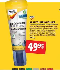 jem & fix KLAR TIL BRUG FILLER tilbud