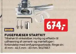 jem & fix FUGEFRÆSER STARTKIT tilbud