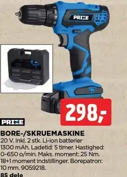 jem & fix BORE-/SKRUEMASKINE tilbud