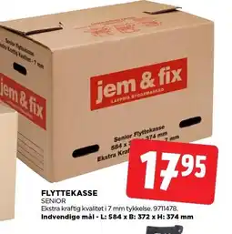jem & fix FLYTTEKASSE tilbud