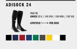Sport Direct ADIDAS Adisock 24 tilbud