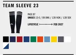 Sport Direct ADIDAS Team sleeve 23 tilbud