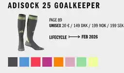 Sport Direct ADIDAS Adisock 25 goalkeeper tilbud