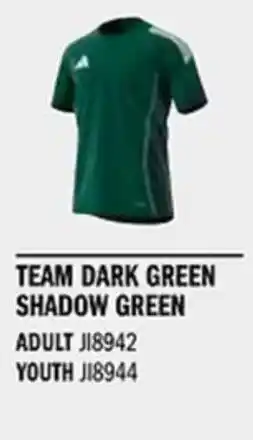 Sport Direct ADIDAS Jersey TIRO25 C TR Team Dark green shadow green tilbud