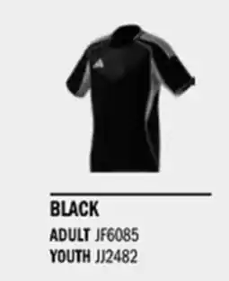 Sport Direct ADIDAS Jersey TIRO25 C M JSY Black tilbud