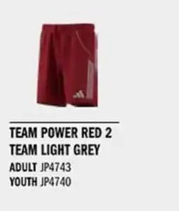 Sport Direct ADIDAS Short TIRO25 C M SHO Team Power red 2 team light grey tilbud