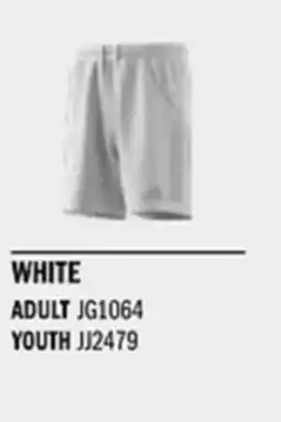 Sport Direct ADIDAS Short TIRO25 C M SHO White tilbud