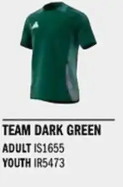 Sport Direct ADIDAS Jersey TIRO24 C TR JSY Team dark green tilbud