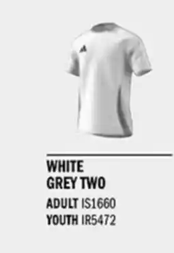 Sport Direct ADIDAS Jersey TIRO24 C TR JSY White grey two tilbud