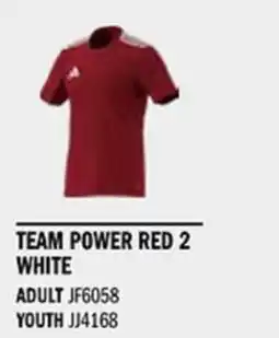Sport Direct ADIDAS Jersey CAMPEON25 JSYTeam power red 2 white tilbud