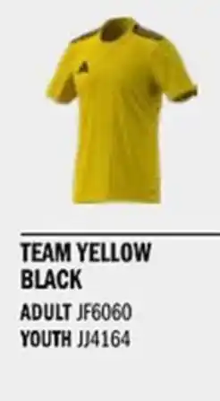 Sport Direct ADIDAS Jersey CAMPEON25 JSY Team yellow black tilbud