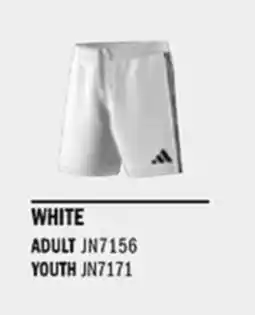 Sport Direct ADIDAS Short TASTIGO25 SHO White tilbud
