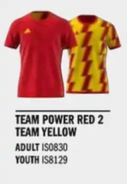 Sport Direct ADIDAS Jersey REV24 JSY Team Power red 2 Team yellow tilbud