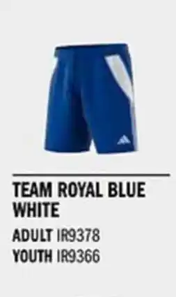 Sport Direct ADIDAS Short TIRO24 SHO Team royal blue White tilbud