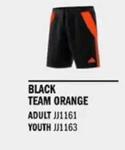 Sport Direct ADIDAS Short TIRO24 SHO Black team orange tilbud