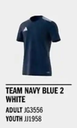 Sport Direct ADIDAS Jersey T ICON25 JSY Team navy blue 2 white tilbud