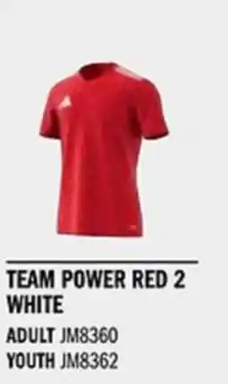 Sport Direct ADIDAS Jersey T ICON25 JSY Team power red 2 white tilbud