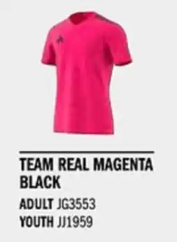 Sport Direct ADIDAS Jersey T ICON25 JSY Team Real magenta black tilbud