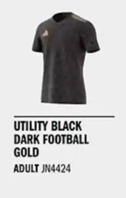 Sport Direct ADIDAS Jersey T ICON25 JSY Utility black dark football gold tilbud