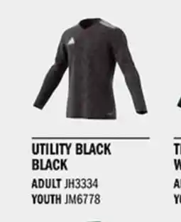 Sport Direct ADIDAS Jersey longsleeve T ICON25 JSY L Utility black black tilbud