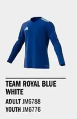 Sport Direct ADIDAS Jersey longsleeve T ICON25 JSY L Team royal blue white tilbud