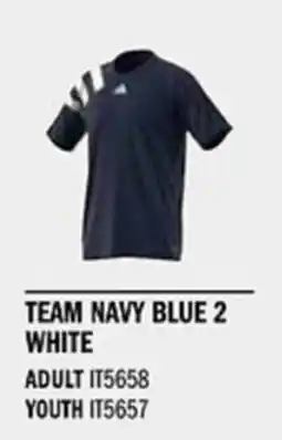 Sport Direct ADIDAS Jersey FORTORE23 JSY Team navy blue 2 white tilbud