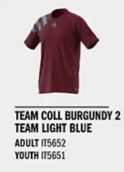 Sport Direct ADIDAS Jersey FORTORE23 JSY Team coll burgundy 2 black Team light blue tilbud