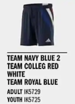 Sport Direct ADIDAS Short FORTORE23 SHO Team navy blue 2 Team colleg red white Team royal blue tilbud