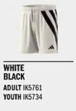 Sport Direct ADIDAS Short FORTORE23 SHO White black tilbud