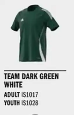 Sport Direct ADIDAS Jersey TIRO24 JSY Team dark green white tilbud