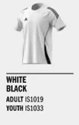 Sport Direct ADIDAS Jersey TIRO24 JSY White black tilbud