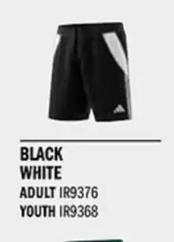 Sport Direct ADIDAS Short TIRO24 SHO Black white tilbud
