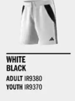 Sport Direct ADIDAS Short TIRO24 SHO White black tilbud