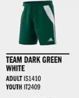 Sport Direct ADIDAS Short TIRO24 SHO Team dark green white tilbud