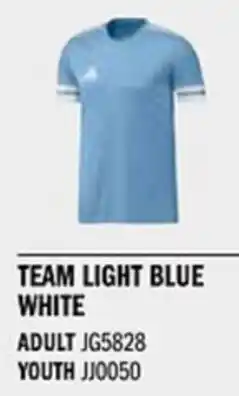 Sport Direct ADIDAS Jersey SQUA25 JSY Team light blue white tilbud