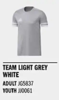 Sport Direct ADIDAS Jersey SQUA25 JSY Team light grey white tilbud