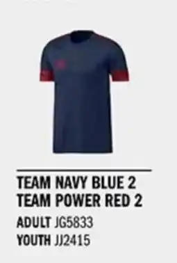 Sport Direct ADIDAS Jersey SQUA25 JSY Team navy blue 2 Team power red 2 tilbud