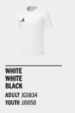 Sport Direct ADIDAS Jersey SQUA25 JSY White White black tilbud