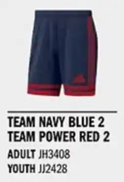 Sport Direct ADIDAS Short SQUA25 SHO Team navy blue 2 Team power red 2 tilbud