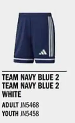 Sport Direct ADIDAS Short SQUA25 SHO Team navy blue 2 Team navy blue 2 white tilbud