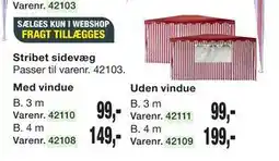Harald Nyborg Stribet sidevæg tilbud