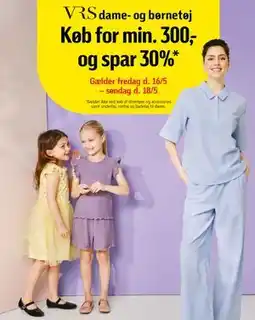 Føtex VRS dame- og børnetøj tilbud