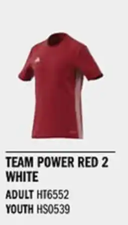 Sport Direct ADIDAS Jersey TABELA 23 JSY Team power red 2 white tilbud