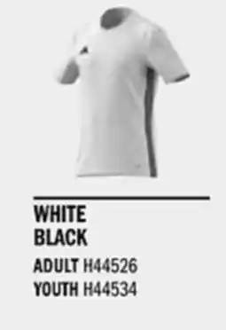 Sport Direct ADIDAS Jersey TABELA 23 JSY White black tilbud