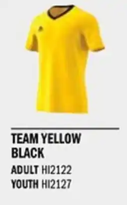 Sport Direct ADIDAS Jersey ENT22 JSY Team yellow black tilbud