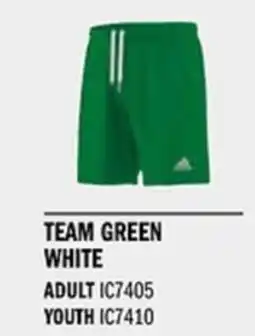 Sport Direct ADIDAS Short ENT22 SHO Team green white tilbud