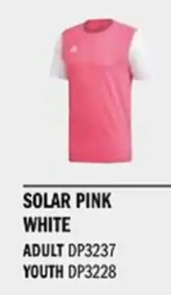 Sport Direct ADIDAS Jersey ESTRO 19 JSY Solar pink white tilbud