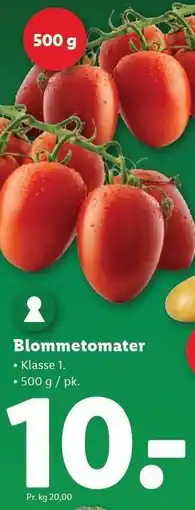 Lidl Blommetomater tilbud